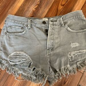 Free People – we the free frayed shorts